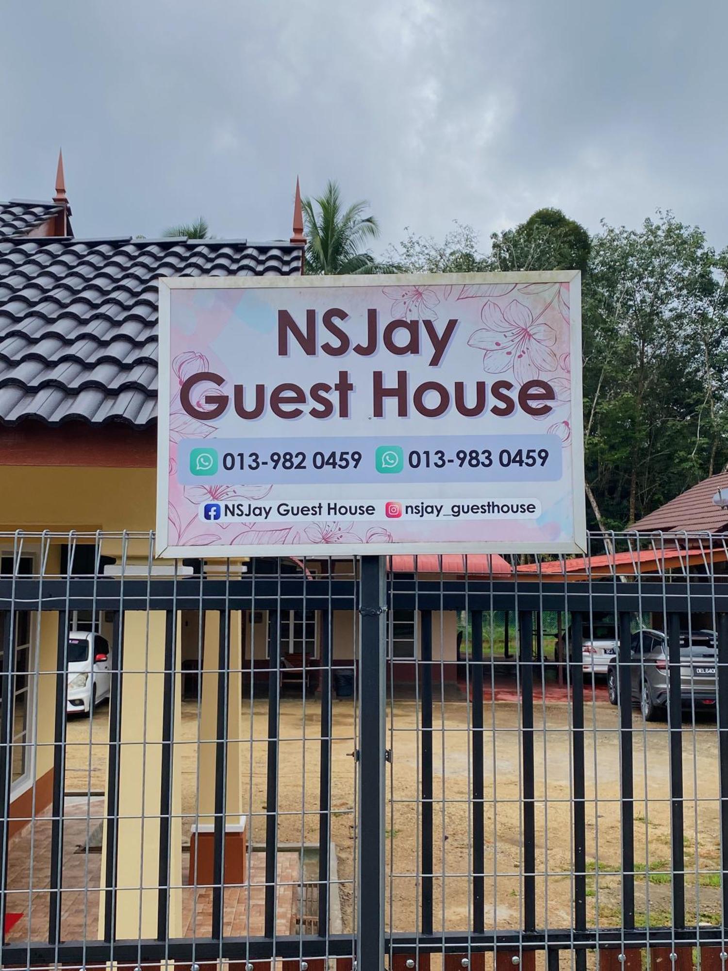 Nsjay Guest House Kampong Gong Balai Екстер'єр фото